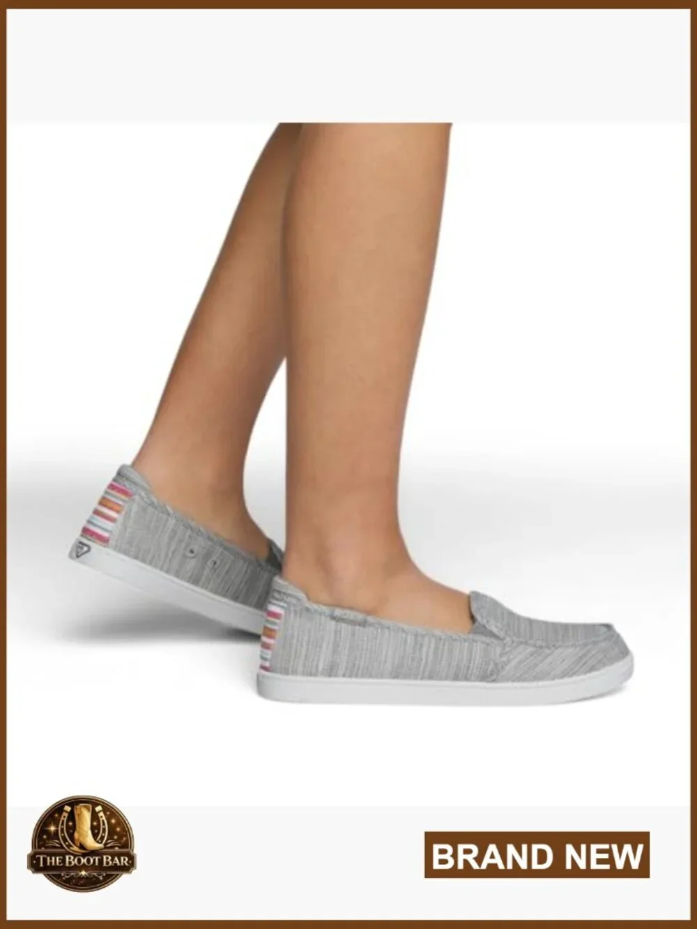 Women's Slip-On Sneakers with Cotton Insole, Lightweight Walking Shoes